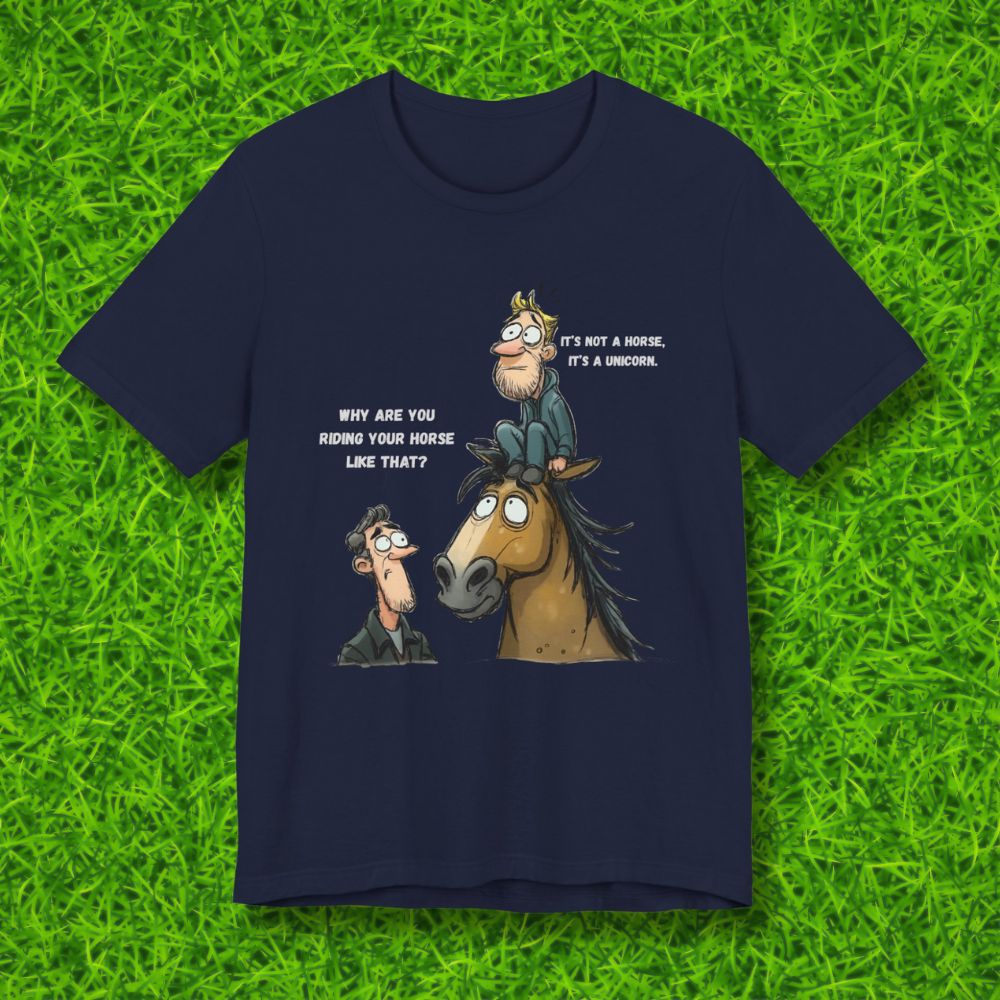 It's a unicorn Tshirt