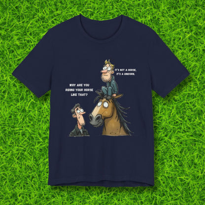 It's a unicorn Tshirt