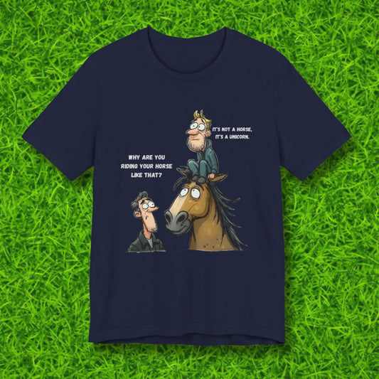 It's a unicorn Tshirt