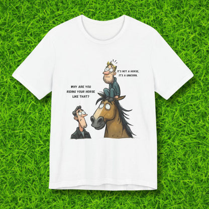 It's a unicorn Tshirt