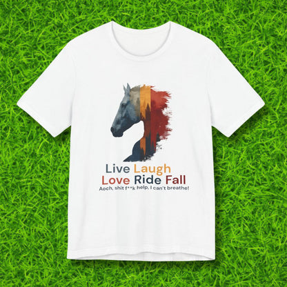 Live Laugh Love Ride Fall Tshirt