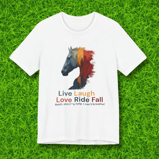 Live Laugh Love Ride Fall Tshirt