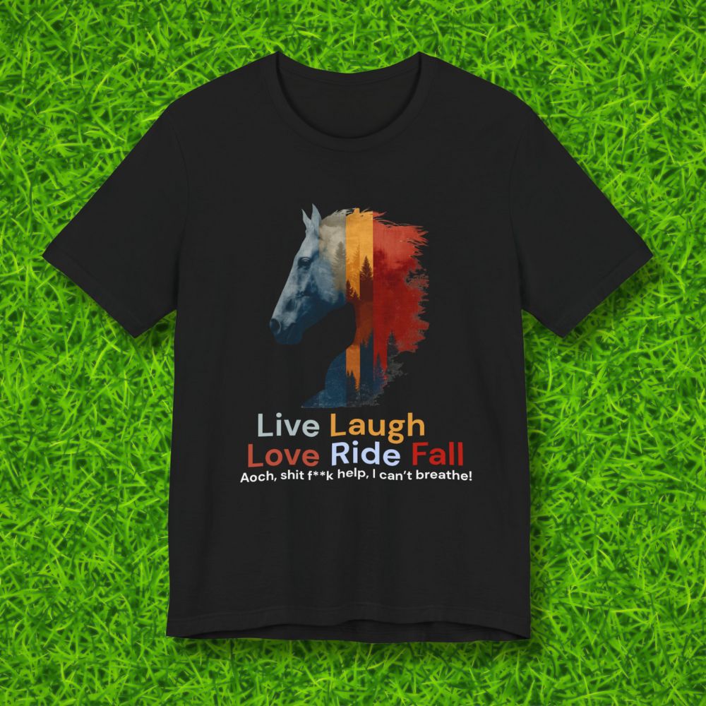 Live Laugh Love Ride Fall Tshirt