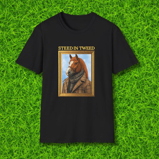 Steed in tweed Tshirt