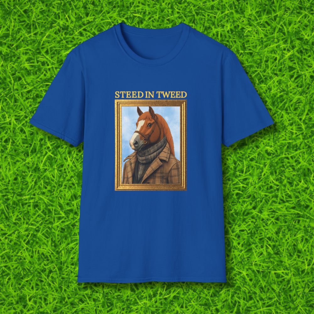 Steed in tweed Tshirt
