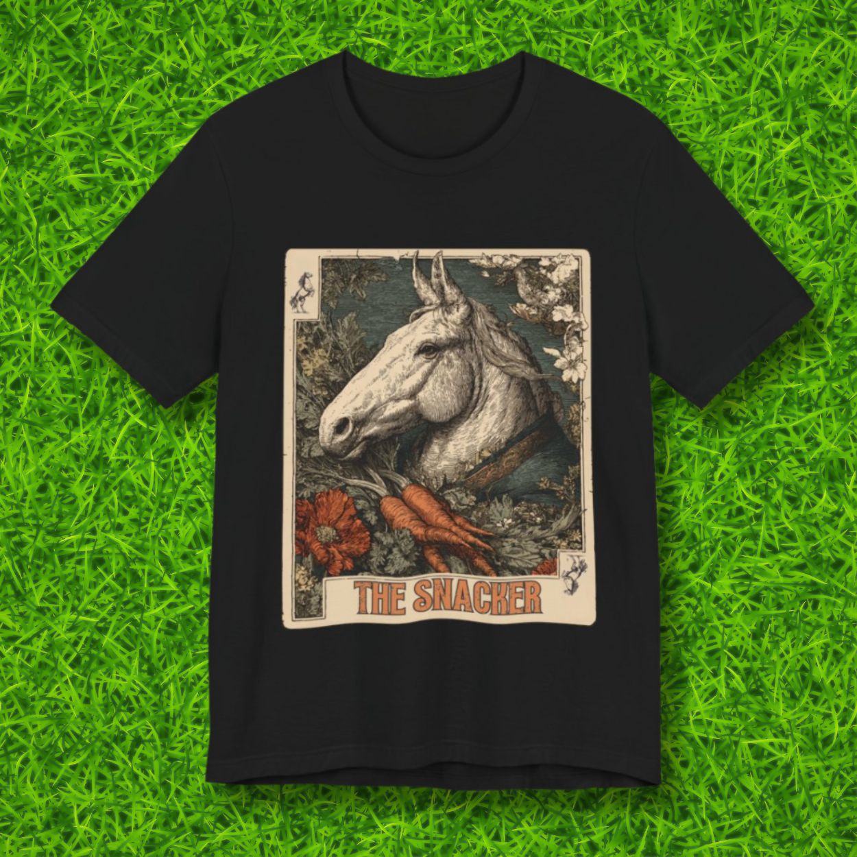 The Snacker - Carrot Card Tshirt