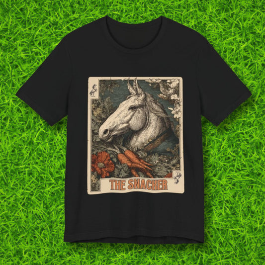 The Snacker - Carrot Card Tshirt